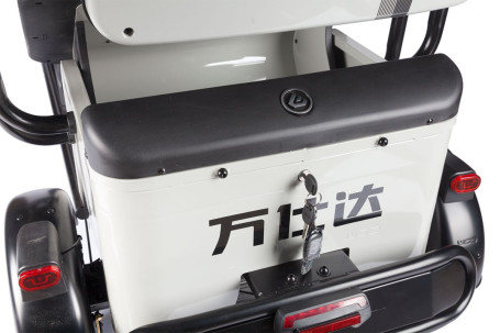 Трицикл электрический Wanshida LC300 (60V, 1000W, зеленый) (0000310-3076)