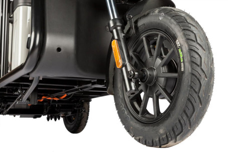 Трицикл электрический Wanshida LC300 (60V, 1000W, зеленый) (0000310-3076)