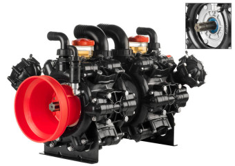 Мембранный насос AR 560 BP TWIN TOP C/C (BlueFlex, 20 бар, 543.2 л/мин, ВОМ 1&quot;⅜)