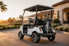 Гольф-кар Rutrike Classic 2 (48V, 3900Вт, белый)