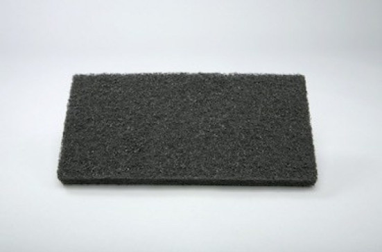 Пад абразивный FBK (250х120мм, жесткий, черный)