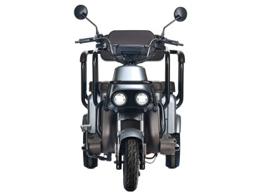 Трицикл электрический Wanshida U1-X 60V 800Вт (серый)