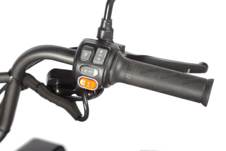 Трицикл электрический Wanshida LC300 (60V, 1000W, серый) (0000310-3077)