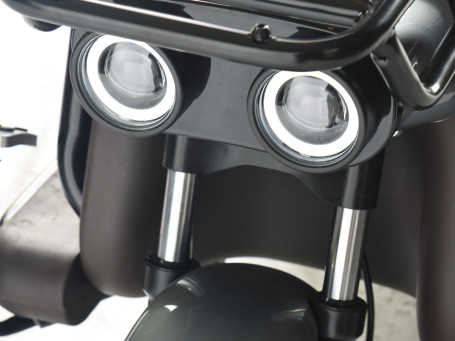 Трицикл электрический Wanshida U1-X 60V 800Вт (белый)