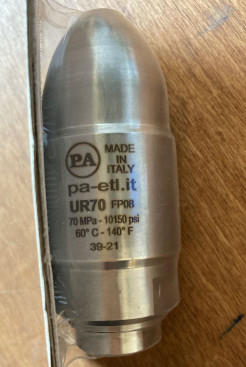 Турбофреза PA UR70 (080, 1/4&quot;г, 700бар)