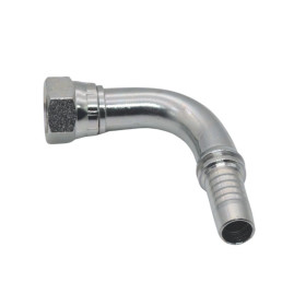 Фитинг высокого давления JIS (DN12, М20х1.5г, 90гр, оцинк) Robin