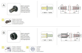 Мембранный насос Comet IDS 1401 (50 бар, 135 л/мин, ВОМ 1"⅜)