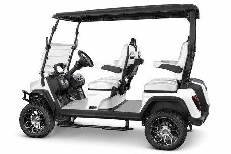 Гольф-кар Rutrike Maverick 4 Plus (48V, 3900Вт, белый) (026624-3284)