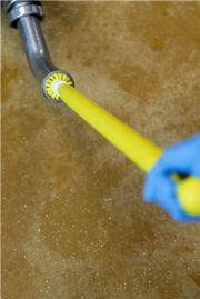 Щетка-ерш для очистки труб Vikan (D63 мм, желтый)