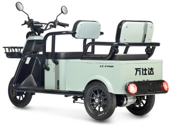 Трицикл электрический Wanshida LC-F150 (60V, 1000W, красный)