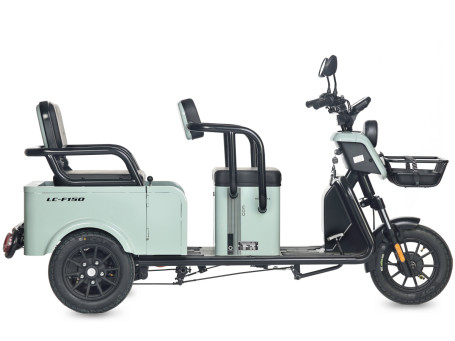 Трицикл электрический Wanshida LC-F150 (60V, 1000W, красный) (0000315-3080)