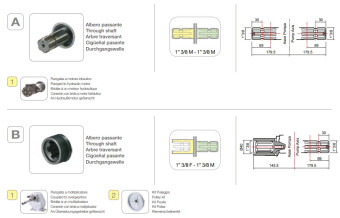Мембранный насос Comet IDS 1201 (50 бар, 121 л/мин, ВОМ 1&quot;⅜)