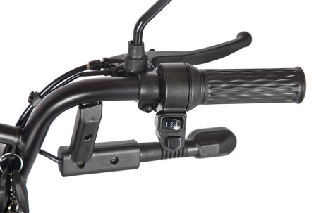 Трицикл электрический Rutrike Бумеранг (черный)