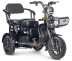 Трицикл электрический Rutrike Бумеранг (черный)