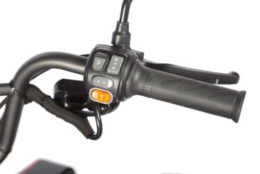 Трицикл электрический Wanshida LC-F200 (60V, 1000W, серый)