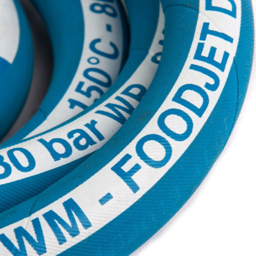 Шланг пищевой Foodjet DN12 (25м, 1/2&quot;ш-1/2&quot;ш, 80бар)