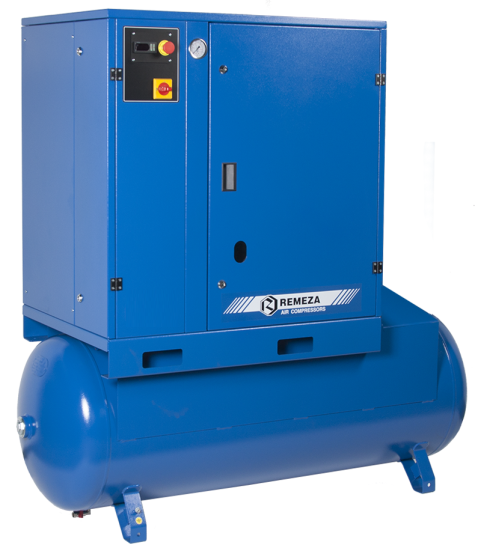 Компрессор винтовой Remeza ВК20E-8(10/15)-500ДВС