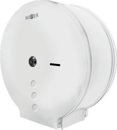 Диспенсер для туалетной бумаги Nofer (сталь, белый)