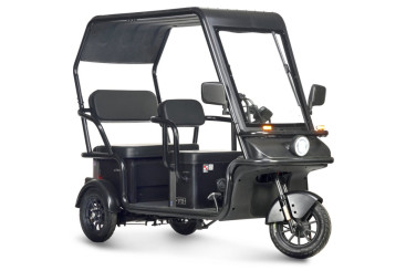 Трицикл электрический Wanshida NIPLA 570 60V 1000Вт (черный)