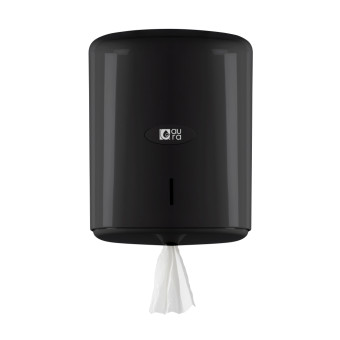 Диспенсер TTS Deluxe line (для полотенец, пластик, черный)