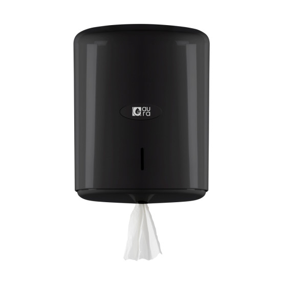 Диспенсер TTS Deluxe line (для полотенец, пластик, черный)