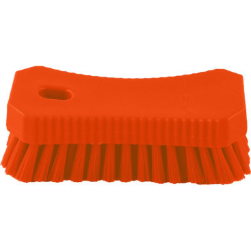 Щетка для ногтей Schavon (110х55х40мм, оранжевый)