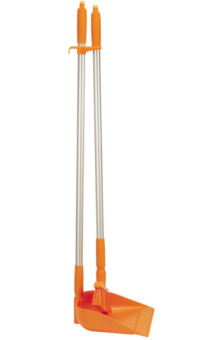 Комплект Vikan щетка с совком (330мм, оранжевый)