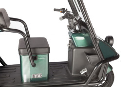 Трицикл электрический Wanshida NIPLA 500 (60V, 1000W, черно-серый)