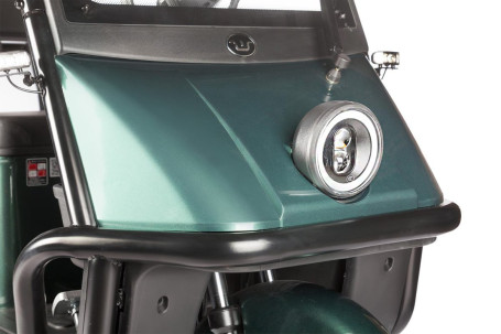 Трицикл электрический Wanshida NIPLA 500 (60V, 1000W, черно-серый) (0000296-3085)