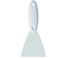 Скребок ручной Haug Bursten (110мм, широкий, белый)