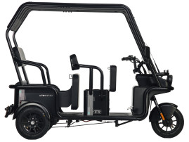 Трицикл электрический Wanshida NIPLA 570 60V 1000Вт (красный)