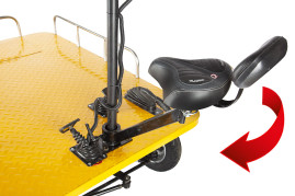 Тележка электрическая RuTrike СКЛАД 1500 New (платформа)