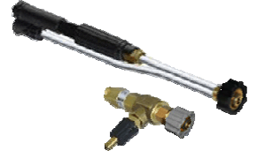 Набор для пены LS12 (1.8мм, распыл ствол черный)