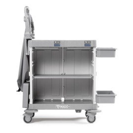 Тележка для отелей TTS MAGIC HOTEL 845B (4 полки, серый)