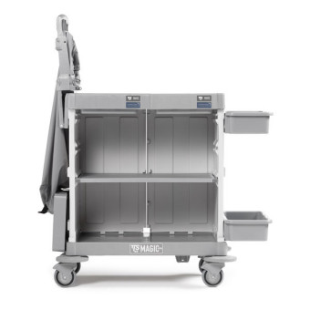 Тележка для отелей TTS MAGIC HOTEL 845B (4 полки, серый)