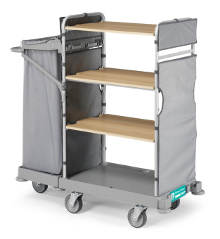 Тележка TTS GREEN HOTEL 903 (4 полки, колеса d150мм)