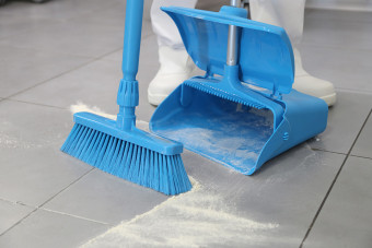 Щетка IGEAX для пола (340мм, мягкий, синий)