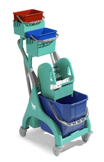 Тележка TTs Nick plus 20 (2х4л, 25л, отжим TEC) (00006519)