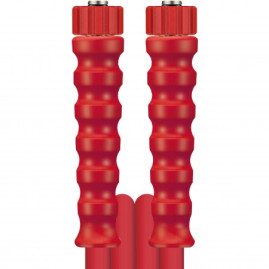 Шланг высокого давления 2SN-10 (10м, М22х1.5г-3/8г, 500бар, красный) R+M