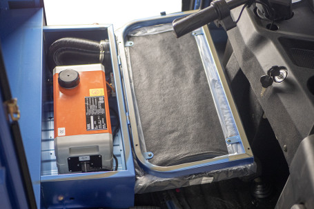 Трицикл электрический Rutrike КАРГО Кабина Дуал обогрев 1500 (темно-синий)