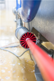 Щетка Vikan (для мясорубок, d135мм, красный)