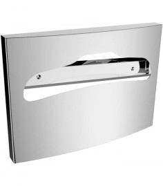 Диспенсер для туалетных накладок Nofer (сталь, глянец)