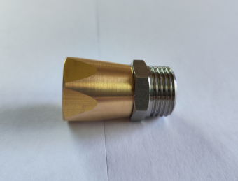 Переходник 1/2&quot;ш-1/2&quot;г (25бар, нерж/лат, вращ) TOR