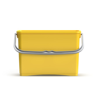 Ведро TTS (8л, с ручкой, желтый)