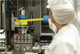 Щетка узкая Vikan (60см, желтый)