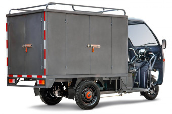 Трицикл электрический Rutrike КАРГО 1800 60V/1000W (черный матовый)