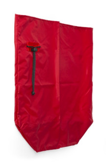 Мешок TTS (пластифицированный, 90 л, красный)