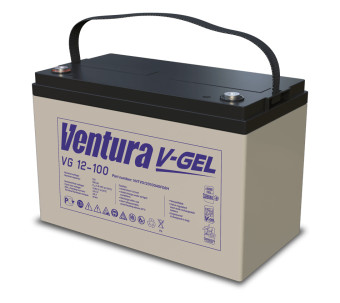Тяговый аккумулятор Ventura VG 12-100 (12В, 100Ач, GEL)