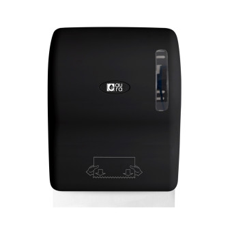 Диспенсер TTS Deluxe line (для полотенец, автомат, пластик, черный)