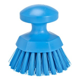 Щетка ручная круглая Vikan (Ø110 мм, синий)